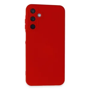Newface Samsung Galaxy A25 5g Kılıf Nano İçi Kadife Silikon - Kırmızı