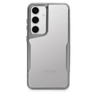 Newface Samsung Galaxy S24 Kılıf Boyi Silikon Kapak - Gümüş