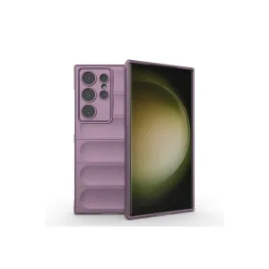 Newface Samsung Galaxy S24 Ultra Kılıf Optimum Silikon - Mor