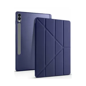 Newface Samsung Galaxy X610 Tab S9 Fe Plus 12.4 Kılıf Kalemlikli Mars Tablet Kılıfı - Lacivert