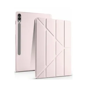 Newface Samsung Galaxy X610 Tab S9 Fe Plus 12.4 Kılıf Kalemlikli Mars Tablet Kılıfı - Rose Gold