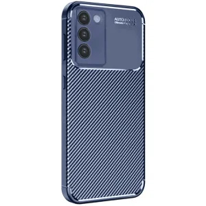 Newface Vivo V30 Lite 4g Kılıf Auto Focus Karbon Kapak - Lacivert