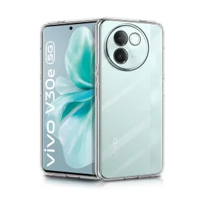 Newface Vivo V30e Kılıf Lüx Şeffaf Silikon