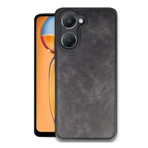 Newface Vivo Y18 Kılıf Aras Deri Kapak - Siyah