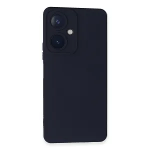 Newface Vivo Y27 Kılıf Nano İçi Kadife Silikon - Lacivert