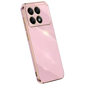 Newface Xiaomi Poco X6 Pro Kılıf Volet Silikon - Pembe