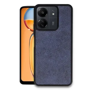 Newface Xiaomi Redmi 13c Kılıf Aras Deri Kapak - Lacivert