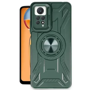 Newface Xiaomi Redmi Note 12 Pro 4g Kılıf Lincoln Silikon - Koyu Yeşil