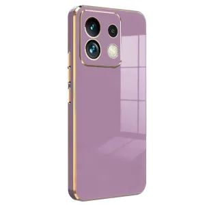 Newface Xiaomi Redmi Note 13 4g Kılıf Volet Silikon - Mor