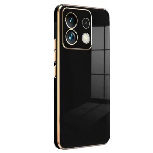 Newface Xiaomi Redmi Note 13 4g Kılıf Volet Silikon - Siyah