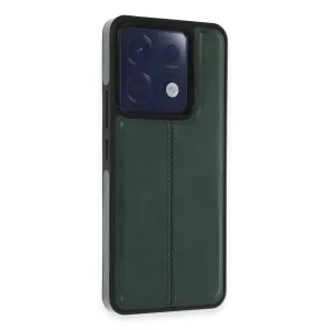 Newface Xiaomi Redmi Note 13 Pro 5g Kılıf Ozzi Kapak - Koyu Yeşil