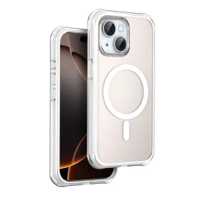 Onegif Apple İphone 15 Hulk Magsafe Kapak - Beyaz