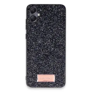 Onegif Samsung Galaxy A05 Bright Simli Kapak - Siyah