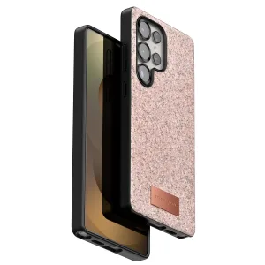 Onegif Samsung Galaxy S25 Ultra Bright Simli Kapak - Pembe