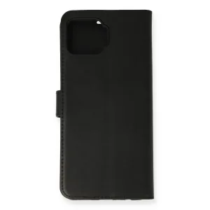 Oppo A73 Kılıf Trend S Plus Kapaklı Kılıf - Siyah