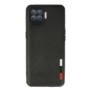 Oppo Reno 4 Lite Kılıf Loop Deri Silikon - Siyah