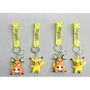 Pikachu Silikon Anahtarlık Alk4252