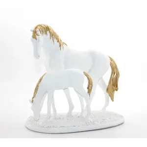 Polyester Yavrulu At Figürü Alk1629