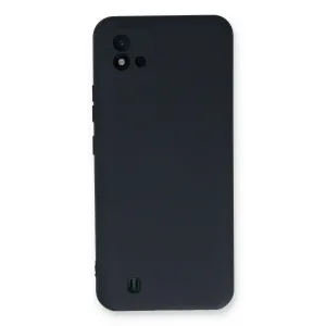 Realme C11 2021 Kılıf Nano İçi Kadife Silikon - Lacivert