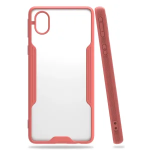 Samsung Galaxy A01 Core Kılıf Platin Silikon - Pembe