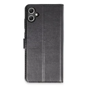 Samsung Galaxy A05 Kılıf Trend S Plus Kapaklı Kılıf - Siyah