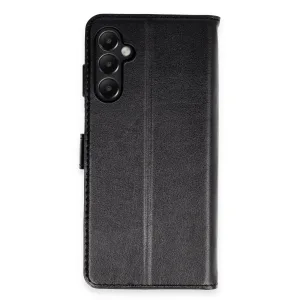 Samsung Galaxy A05s Kılıf Trend S Plus Kapaklı Kılıf - Siyah