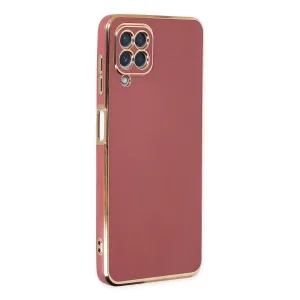 Samsung Galaxy A22 Kılıf Volet Silikon - Kırmızı