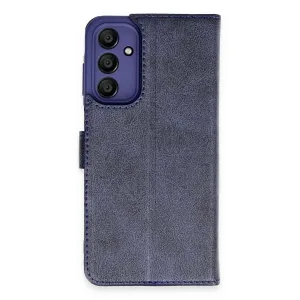 Samsung Galaxy A35 5g Kılıf Trend S Plus Kapaklı Kılıf - Lacivert