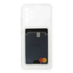 Samsung Galaxy A53 5g Kılıf Kart Şeffaf Silikon - Şeffaf