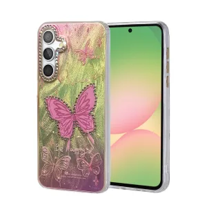 Samsung Galaxy A56 Kılıf Blade Aynalı Desenli Kapak - Desen 5