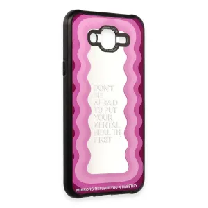 Samsung Galaxy J7 Kılıf Mirror Desenli Kapak - Mirror - 11