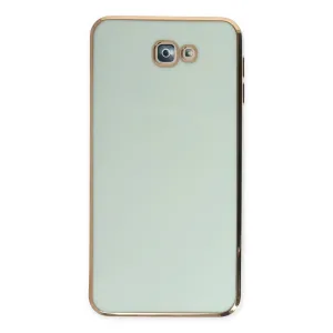 Samsung Galaxy J7 Prime Kılıf Volet Silikon - Açık Yeşil