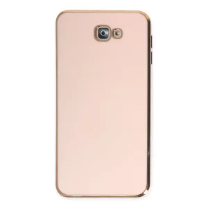 Samsung Galaxy J7 Prime Kılıf Volet Silikon - Pembe
