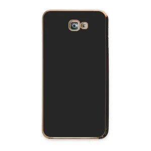 Samsung Galaxy J7 Prime Kılıf Volet Silikon - Siyah