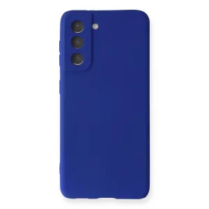 Samsung Galaxy S21 Fe Kılıf First Silikon - Lacivert