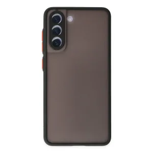 Samsung Galaxy S21 Fe Kılıf Montreal Silikon Kapak - Siyah