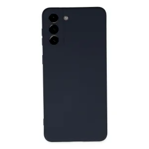 Samsung Galaxy S21 Plus Kılıf Nano İçi Kadife Silikon - Lacivert