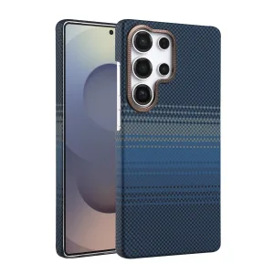 Samsung Galaxy S23 Ultra Vega Magsafe Kapak - Mavi