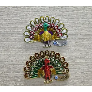 Swaroski Tavuskuşu Magnet Alk3852