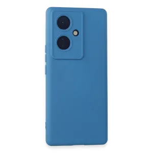 Vivo V29 Lite Kılıf Nano İçi Kadife Silikon - Mavi