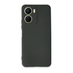 Vivo Y16 Kılıf First Silikon - Koyu Yeşil