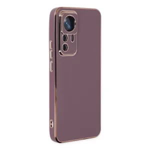 Xiaomi Mi 12t Pro Kılıf Volet Silikon - Mor