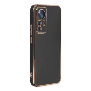 Xiaomi Mi 12t Pro Kılıf Volet Silikon - Siyah