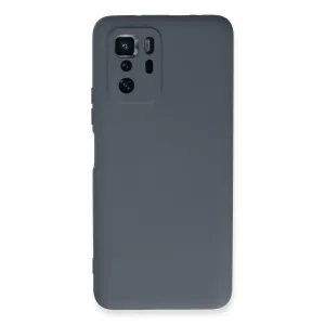 Xiaomi Poco X3 Gt Kılıf Nano İçi Kadife Silikon - Gri