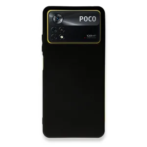 Xiaomi Poco X4 Pro 5g Kılıf First Silikon - Siyah