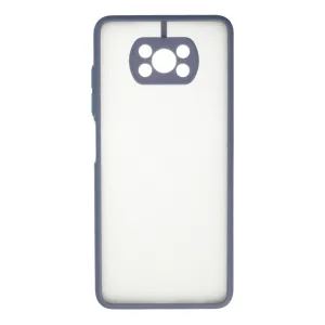 Xiaomi Pocophone X3 Kılıf Montreal Silikon Kapak - Gri