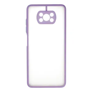 Xiaomi Pocophone X3 Kılıf Montreal Silikon Kapak - Mor