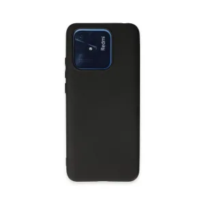 Xiaomi Redmi 10c Kılıf First Silikon - Siyah