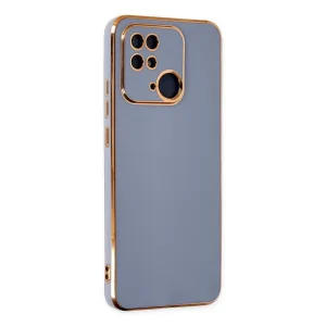 Xiaomi Redmi 10c Kılıf Volet Silikon - Mavi