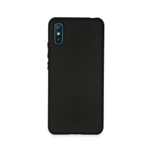 Xiaomi Redmi 9a Kılıf First Silikon - Siyah